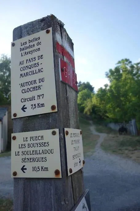 Maison Calme Pes De Conques En Rouergue Senergues Holiday home